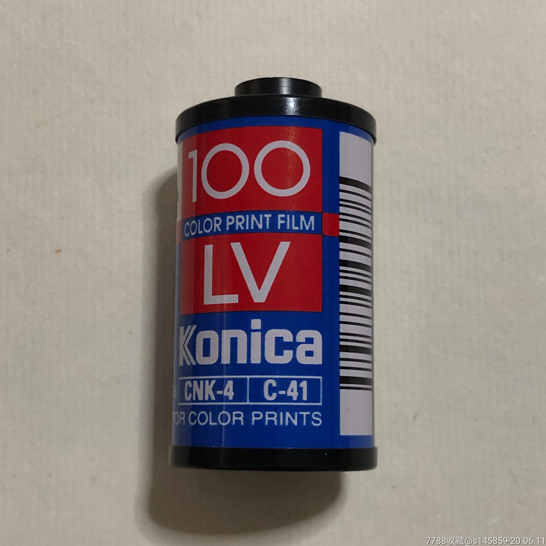 柯尼卡100度24张日本原产地胶卷暗盒