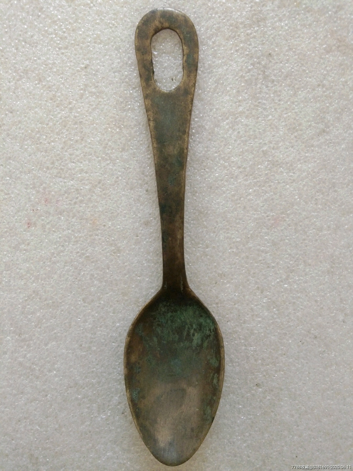 清民时期黄铜老勺子