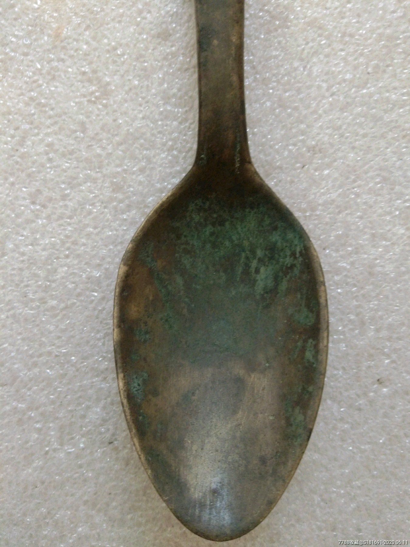 清民时期黄铜老勺子