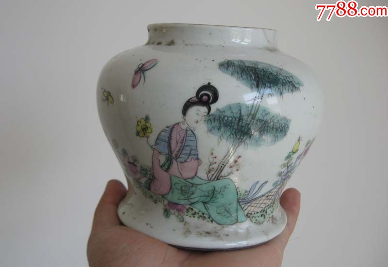 江西王利生出品瓷罐_彩绘瓷/彩瓷_第1张_7788瓷器