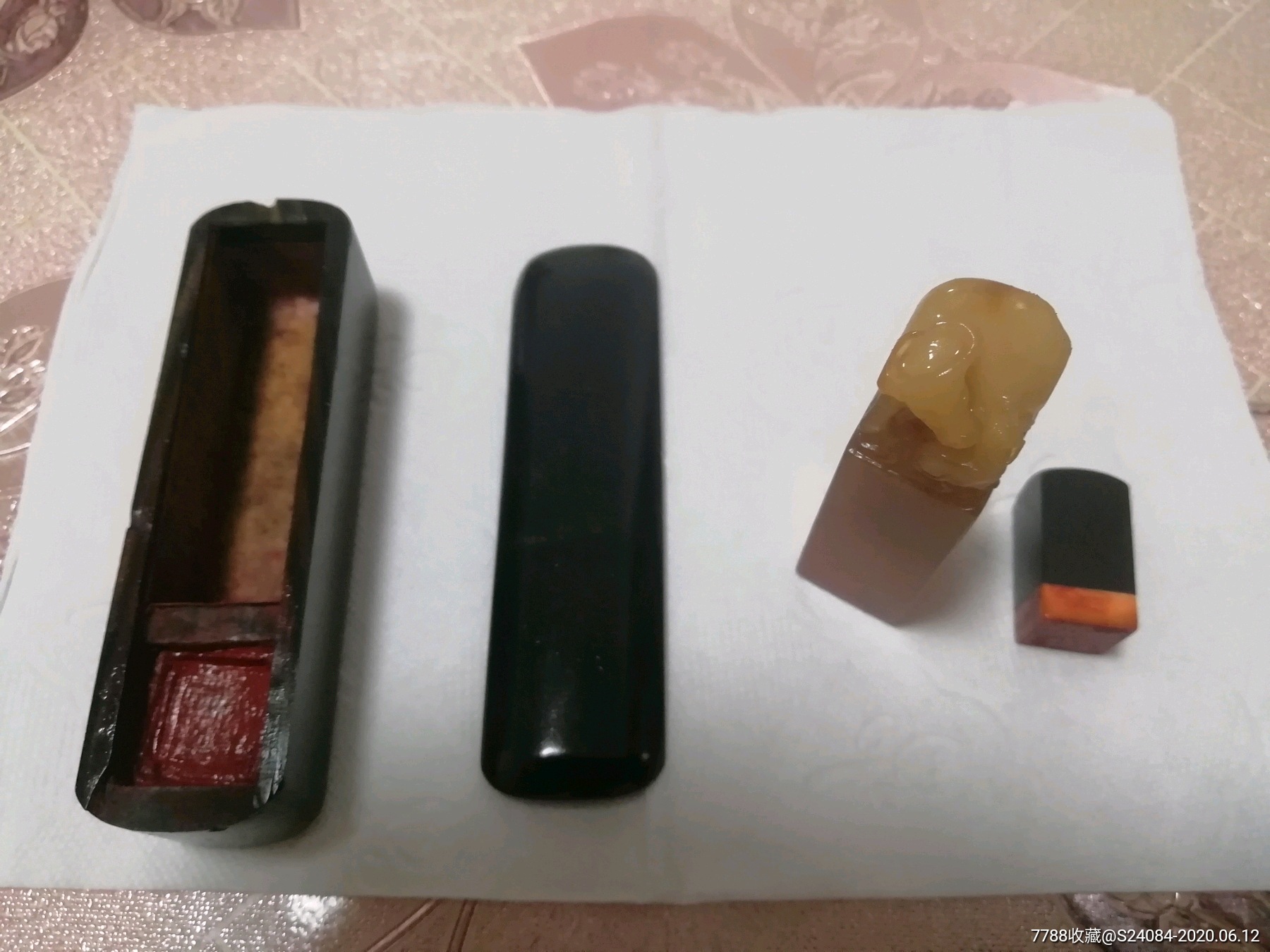 著名篆刻高甜心刻名字印三枚