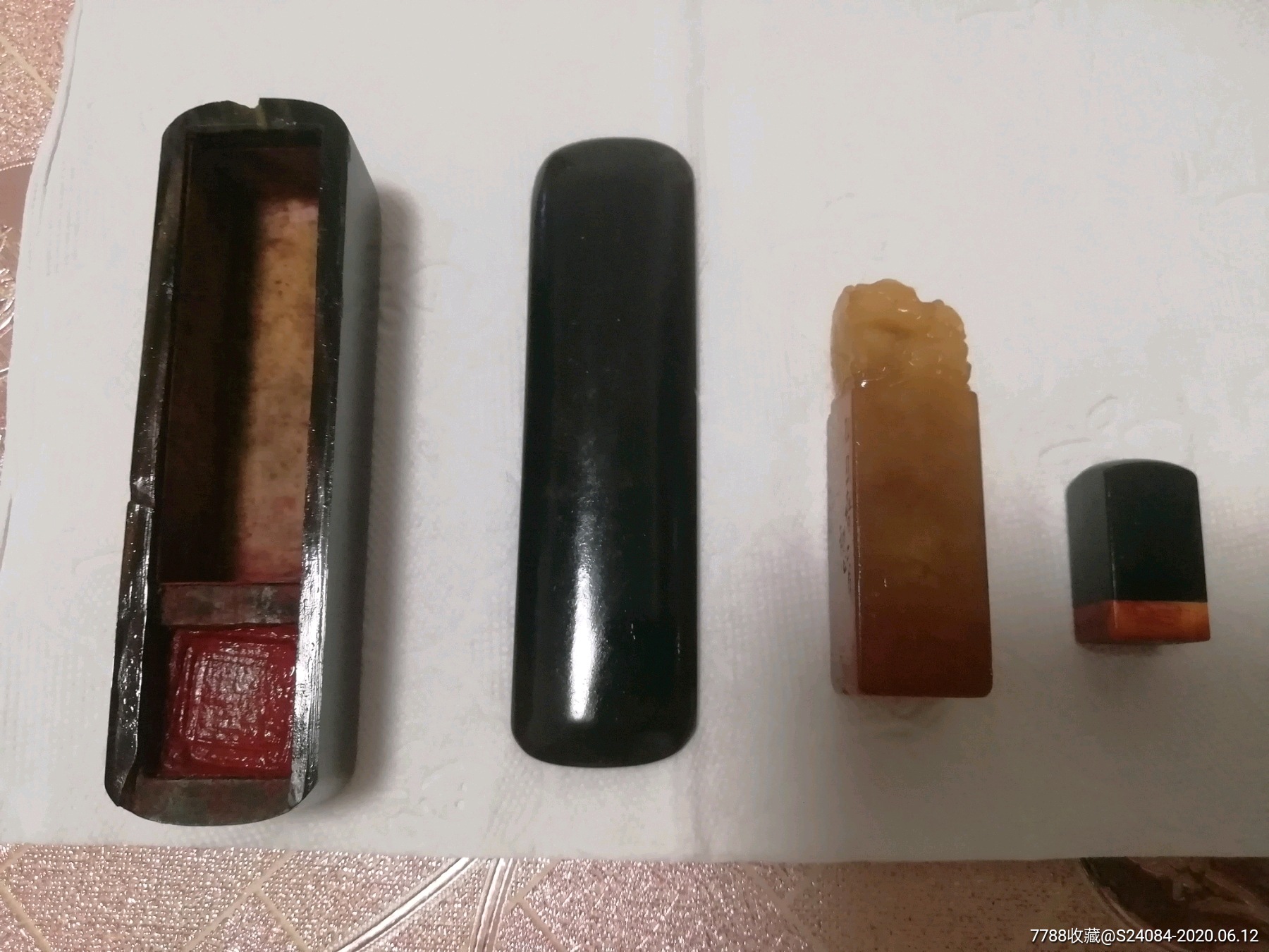 著名篆刻高甜心刻名字印三枚