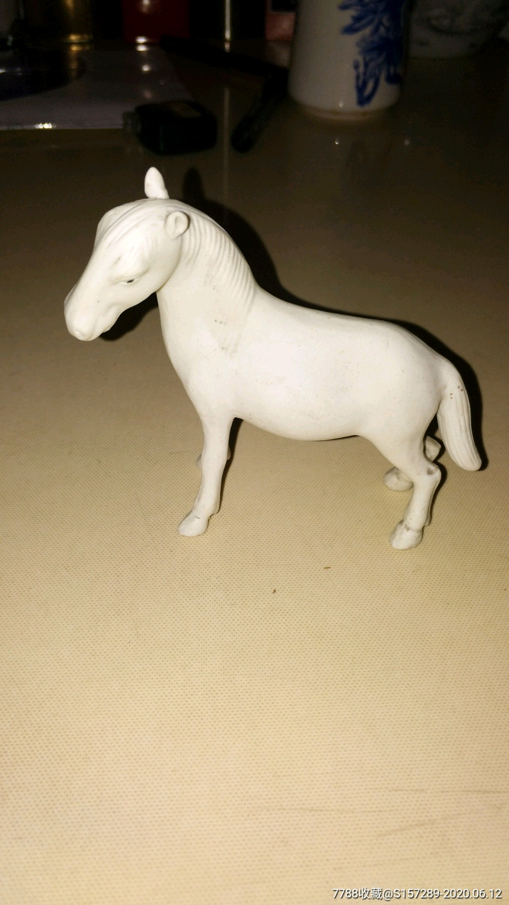 七八十年代陶瓷小马驹摆件