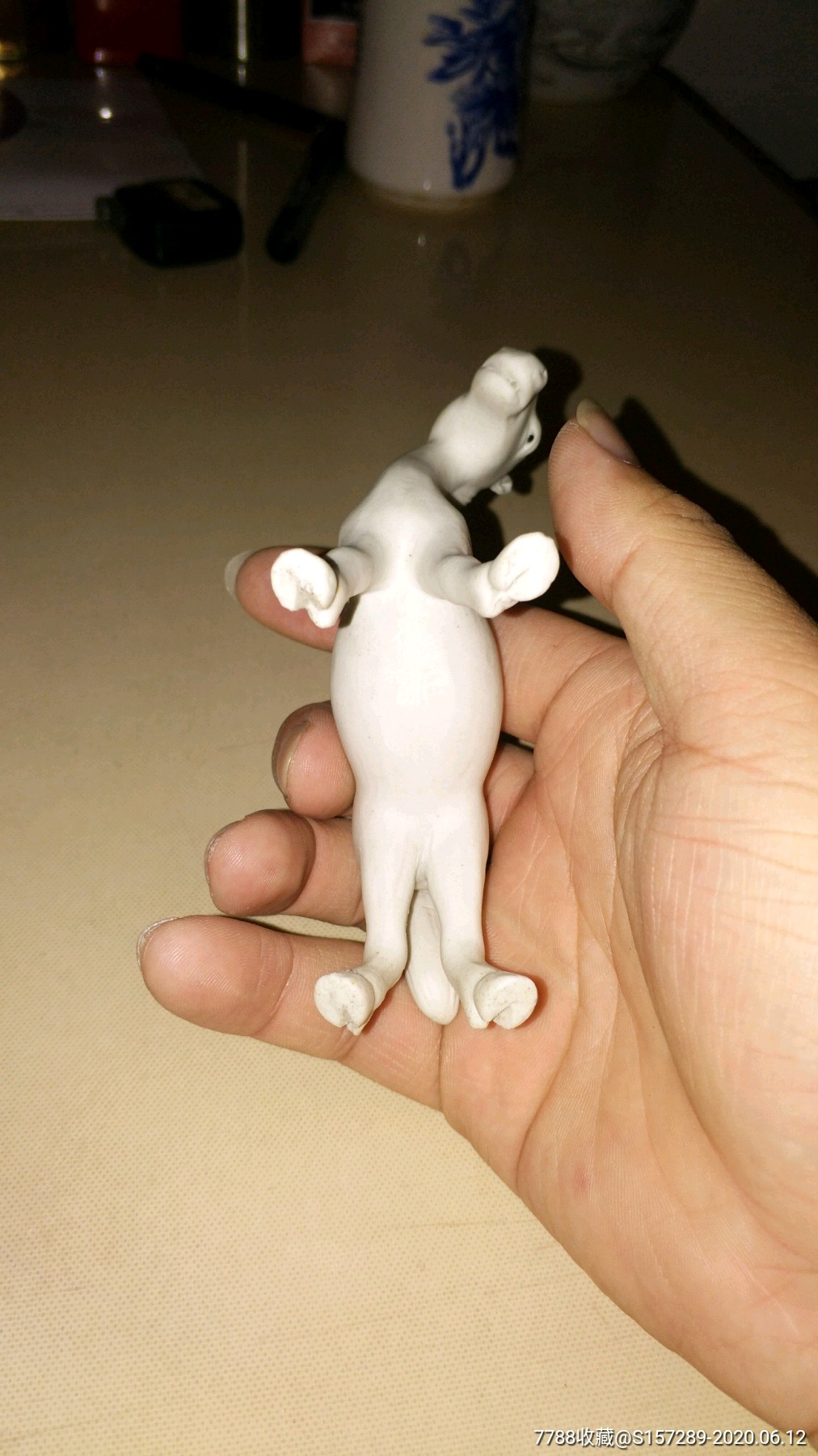 七八十年代陶瓷小马驹摆件