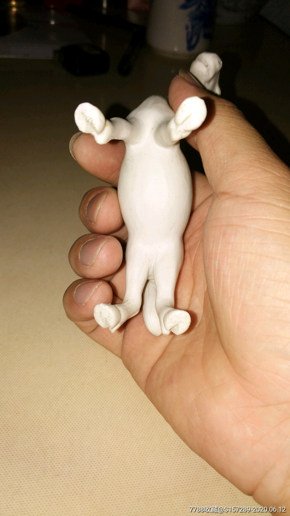 七八十年代陶瓷小马驹摆件