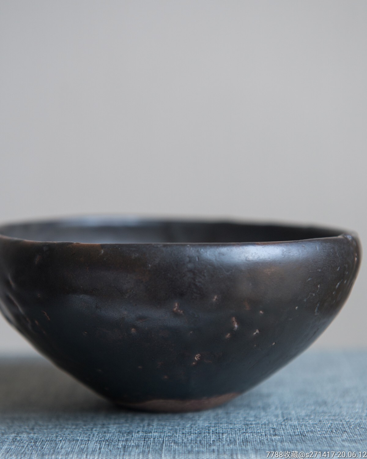 绝对稀有水吉正窑口建盏钵