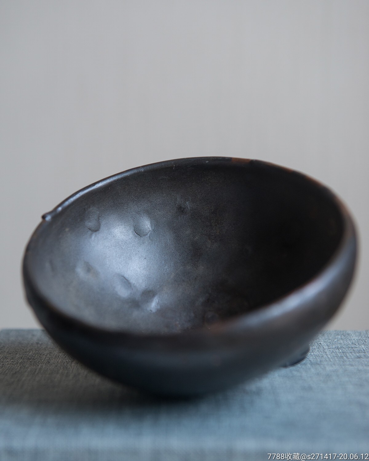 绝对稀有水吉正窑口建盏钵