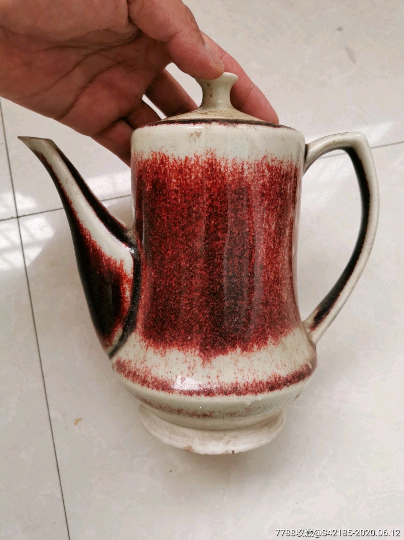 钧瓷新工艺茶壶