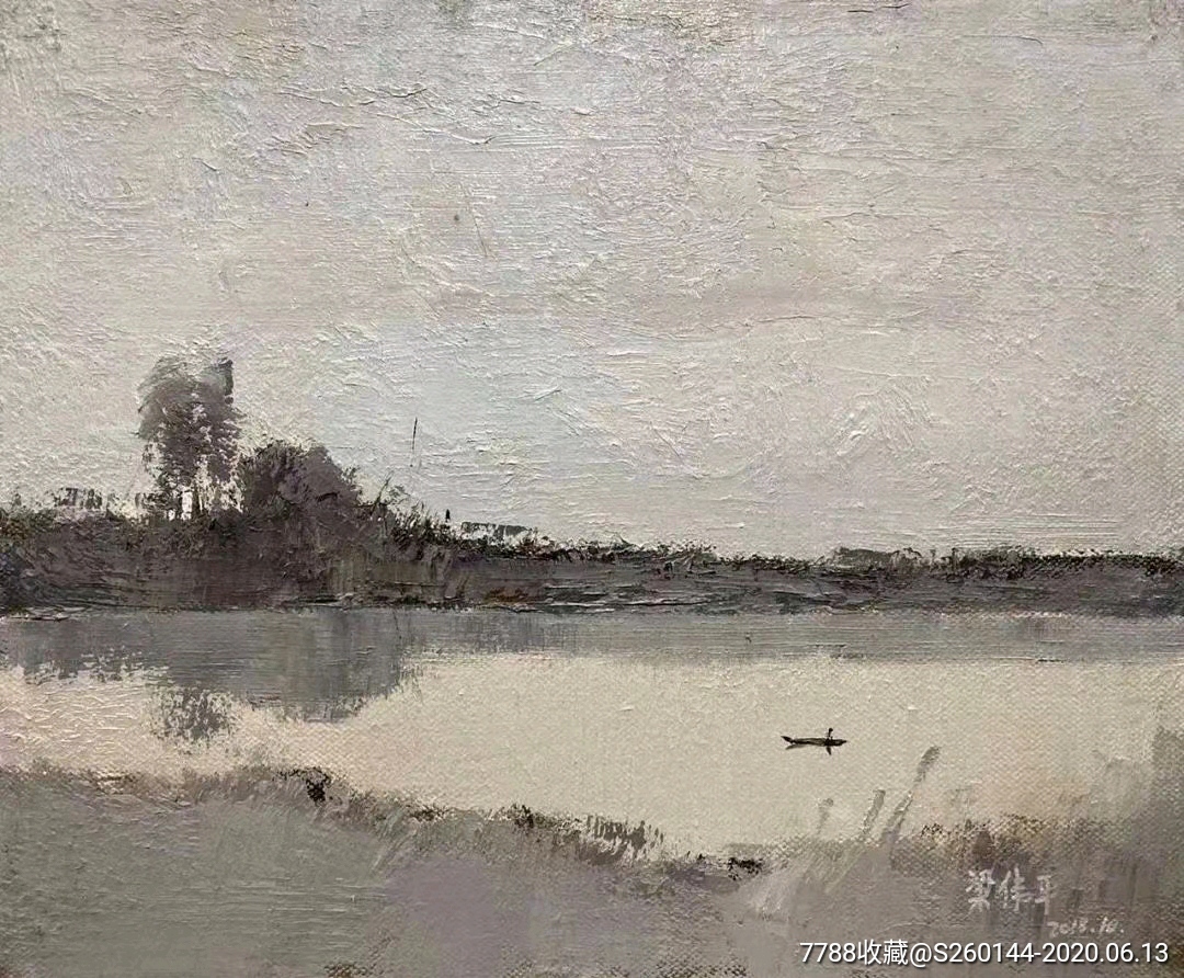 【保真销售,接受订制】梁伟平油画50cm*60cm900元