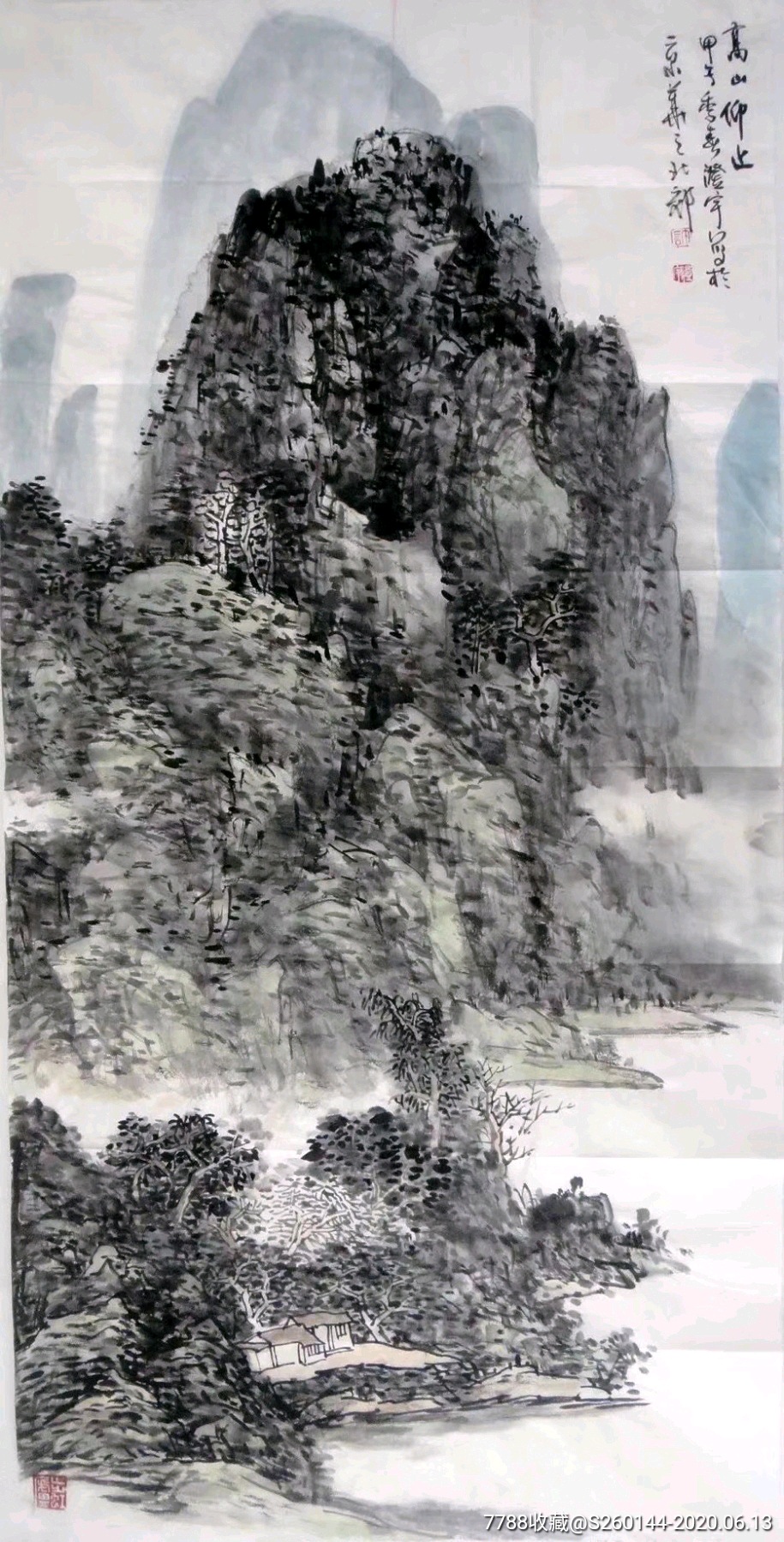 【保真销售,接受订制】许澄宇138cm*68cm送画册1800元_价格1800.