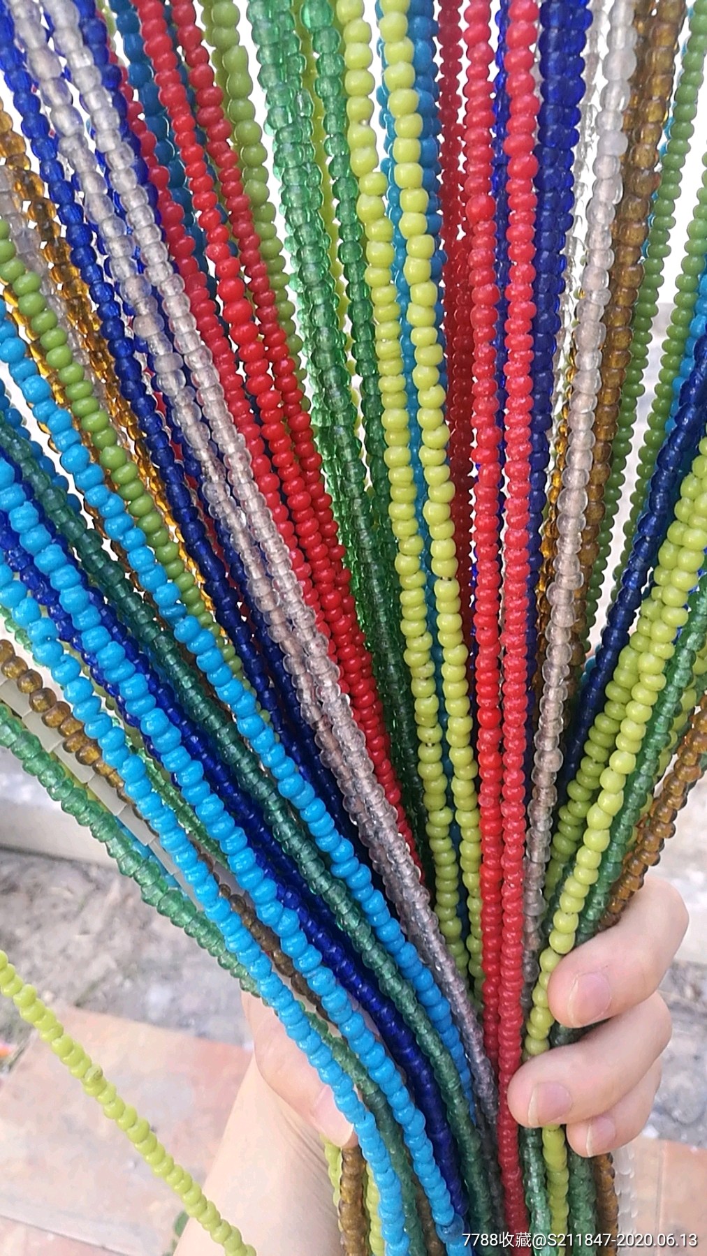 老琉璃门帘/老琉璃珠帘/隔断帘