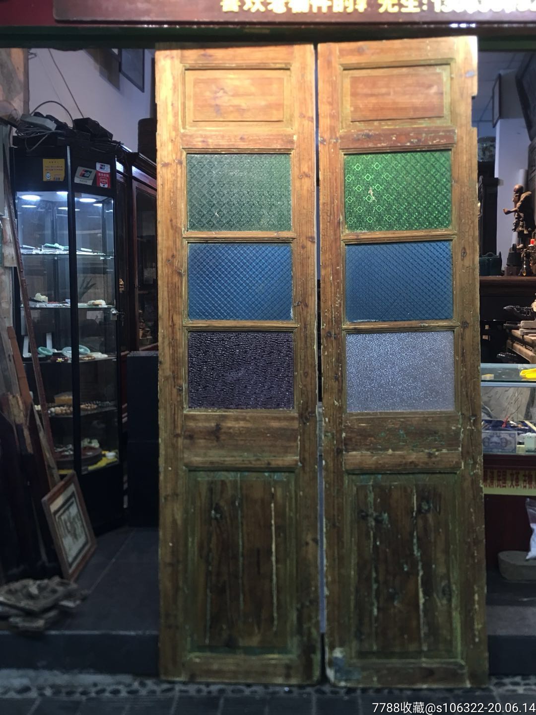 百年老房子拆下来进口玻璃门