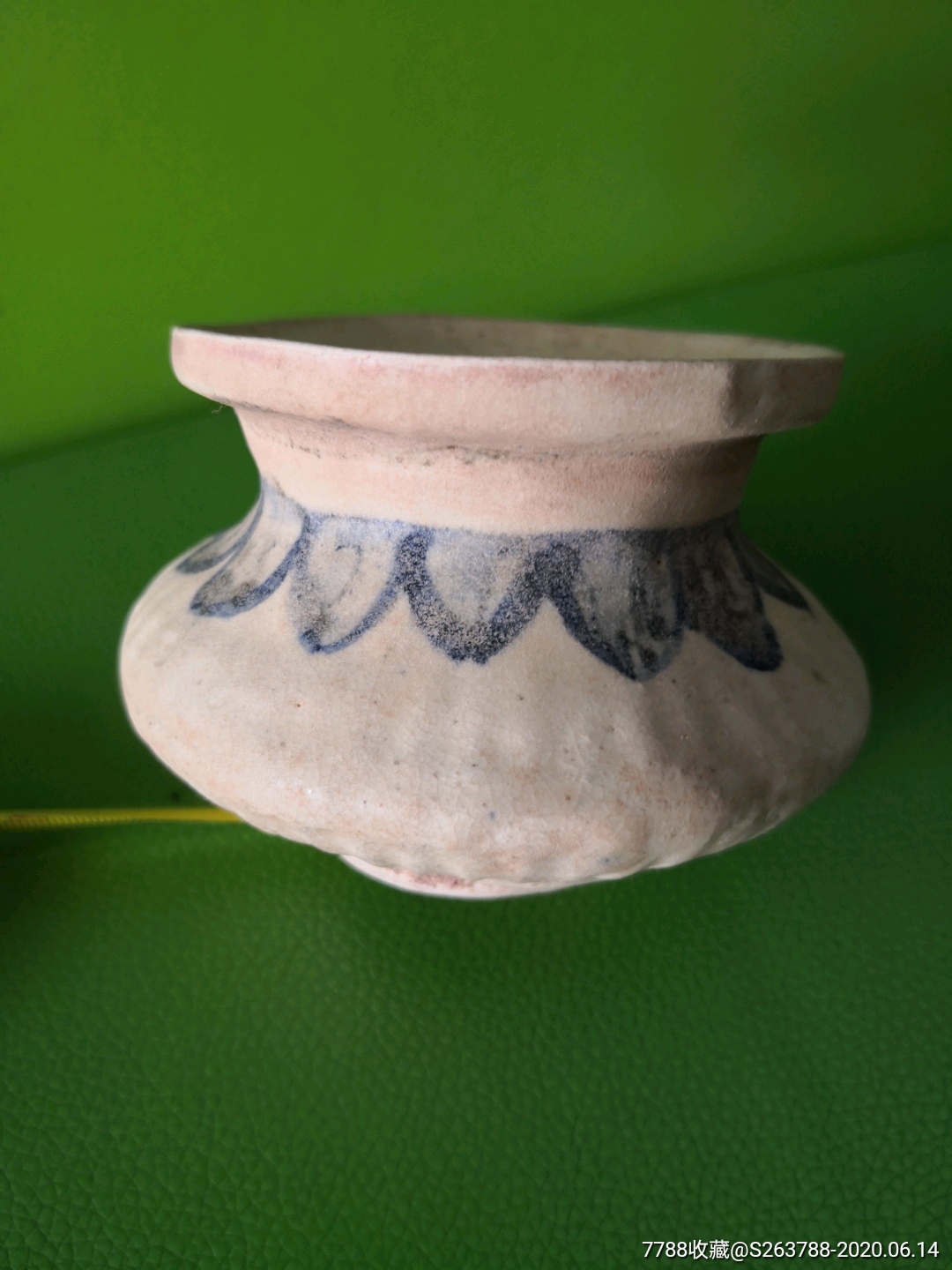 元代顺昌窑青花水盂