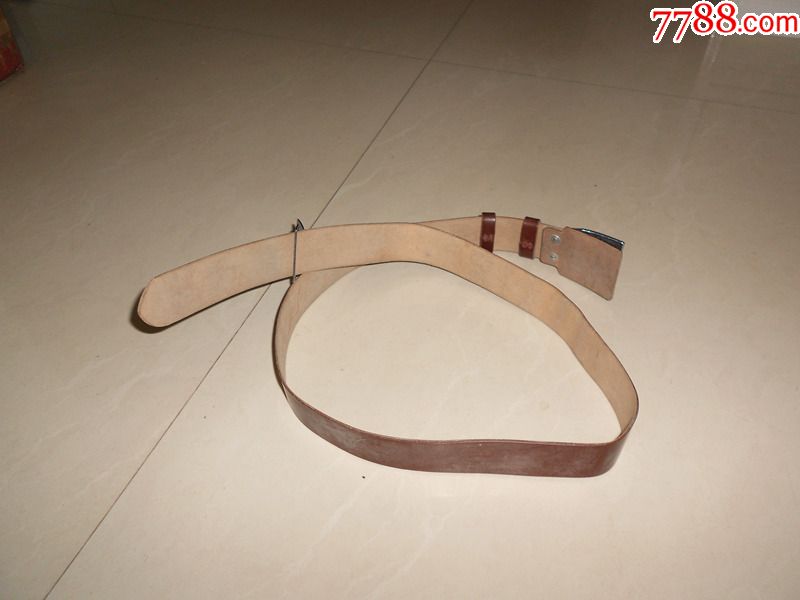 全薪65式人造革军官武装带,81年-腰链/腰带--se73690104-零售-7788