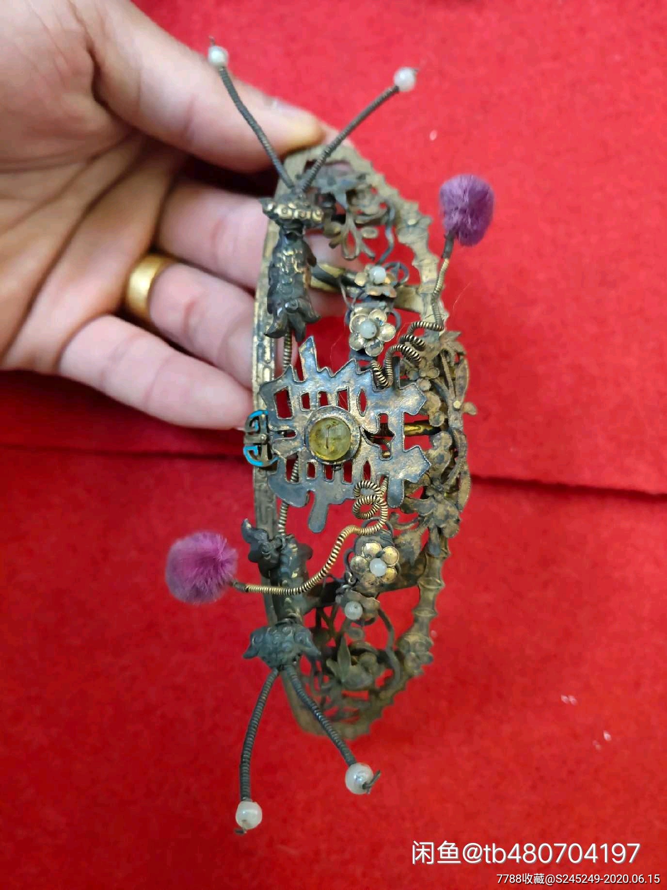 传世精品抹额,可点翠