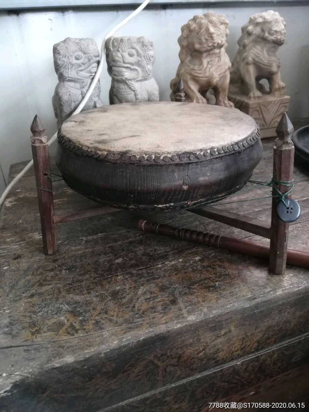 民国,老牛皮京鼓