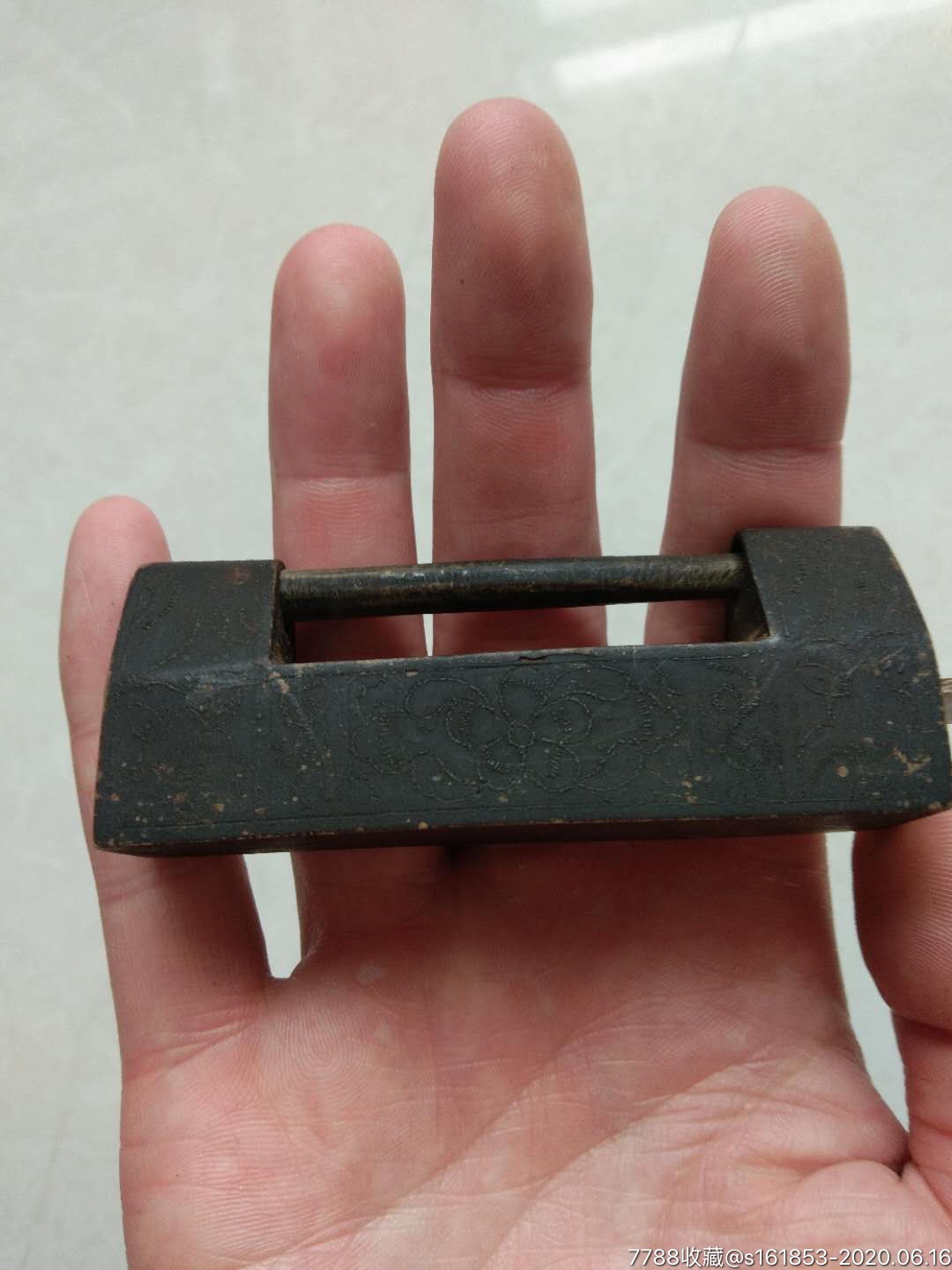 清代铜锁老铜锁机关锁