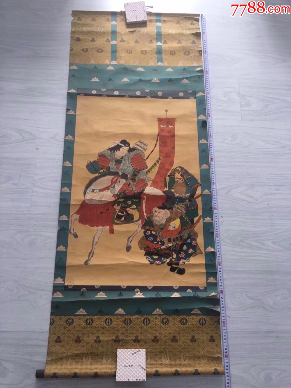 日本浮世绘武士画