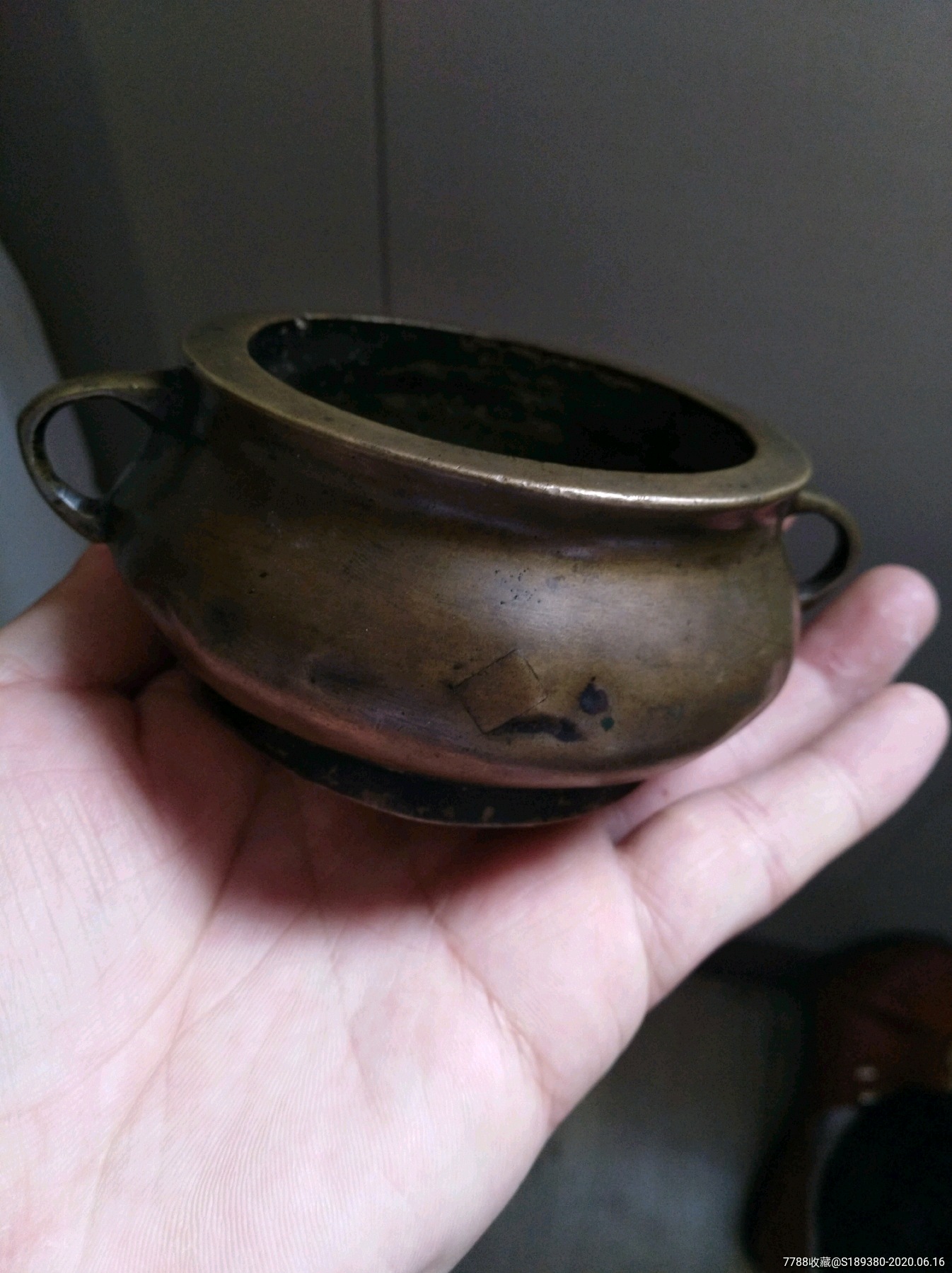 清代铜香炉