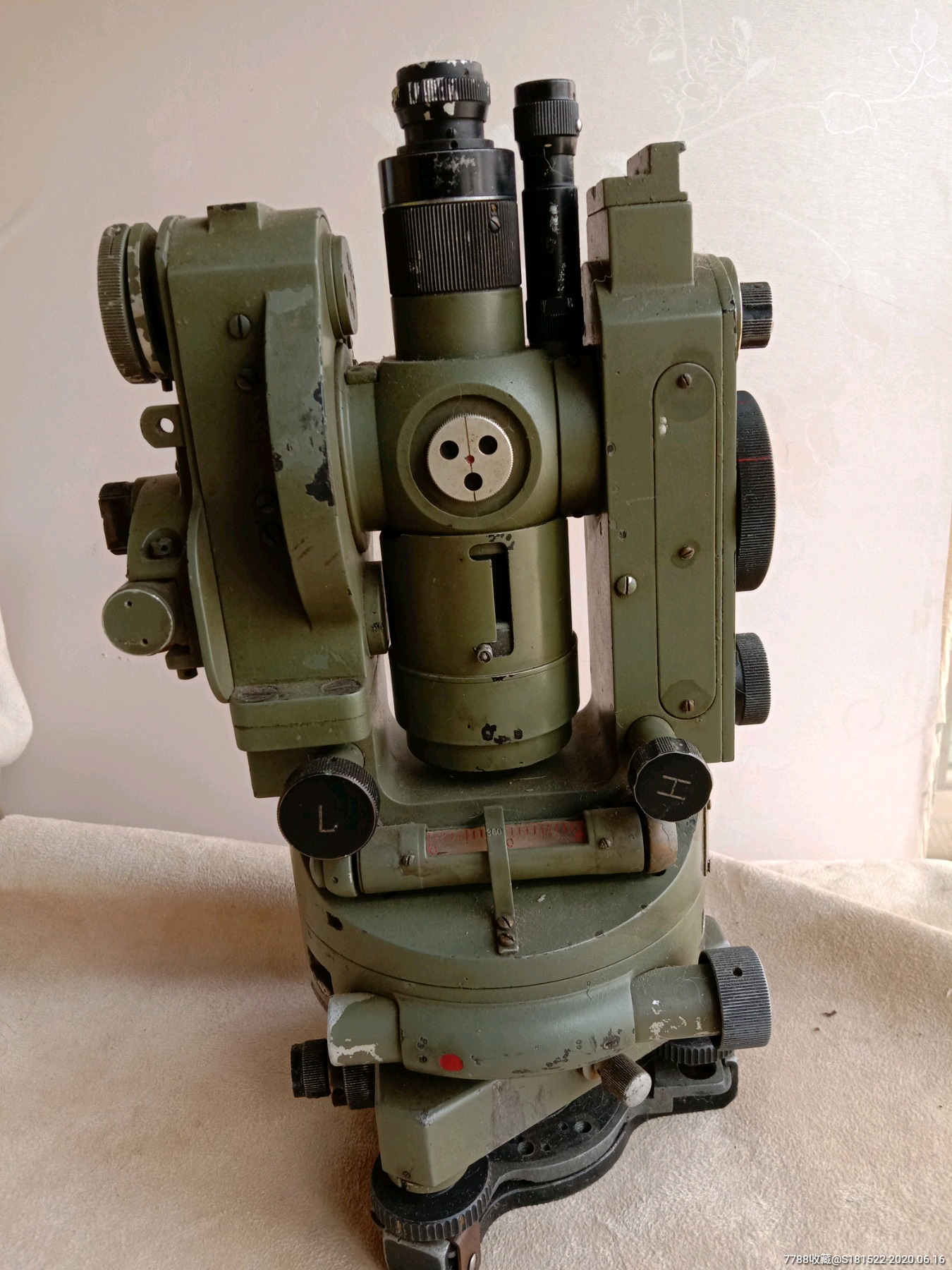 民国抗战二战老经纬仪光学经纬仪高精度测绘仪德国进口经纬仪