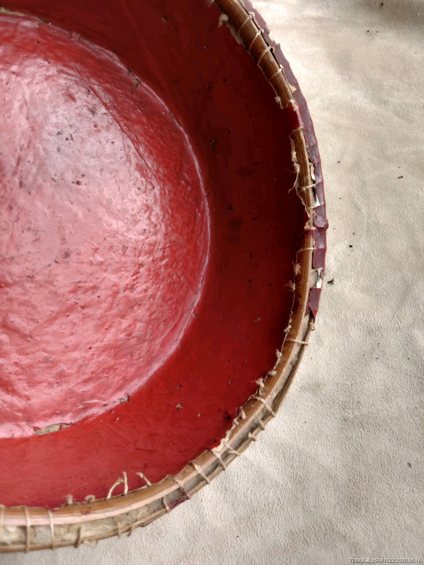 老漆器针线盒彝族漆器漆盒手工制作民俗老物件