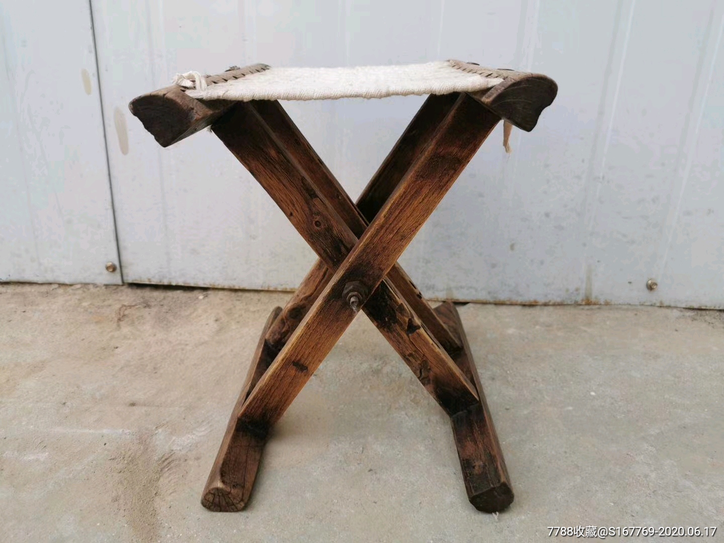 清代老马扎,全品