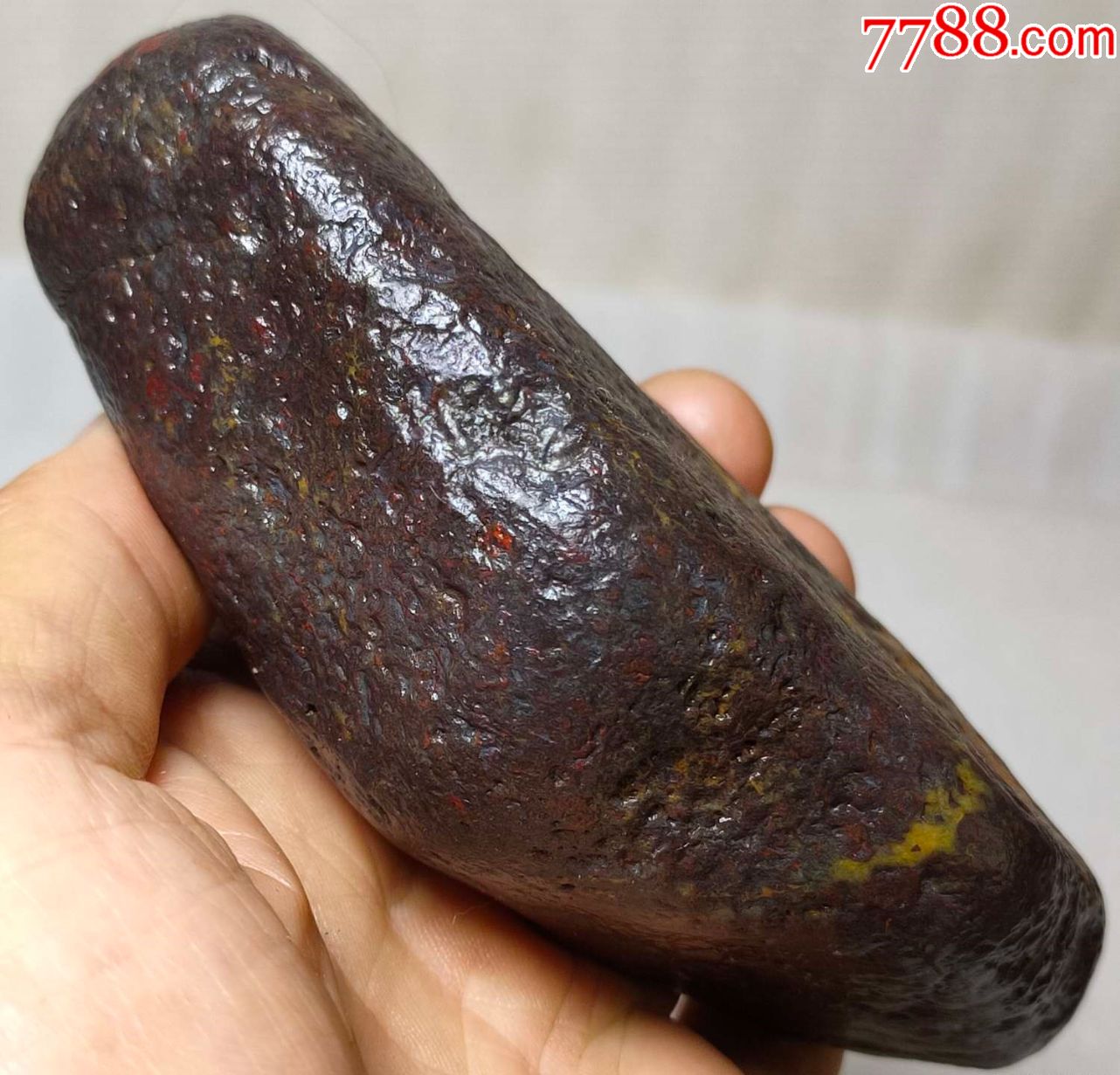 3991新疆哈密红花伊丁陨石陨铁577克--陨石-7788收藏