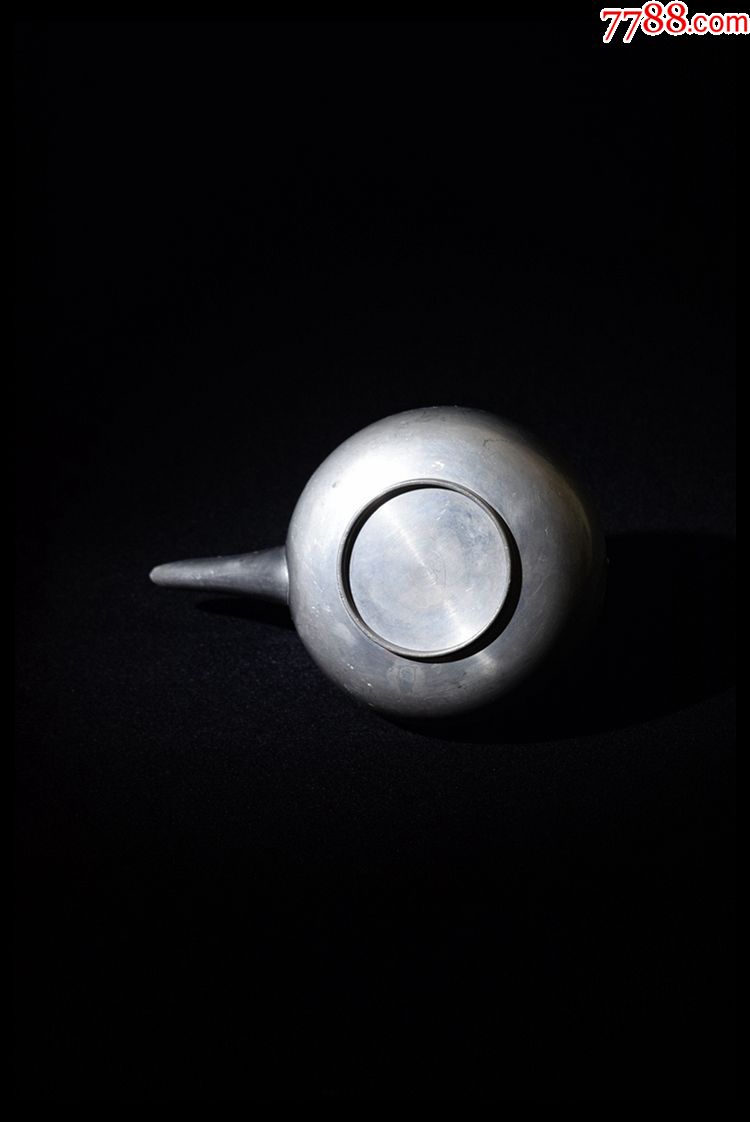 日本茶道收藏品古董老锡器纯锡茶壶一只包邮朴素寂静茶席茶具礼品