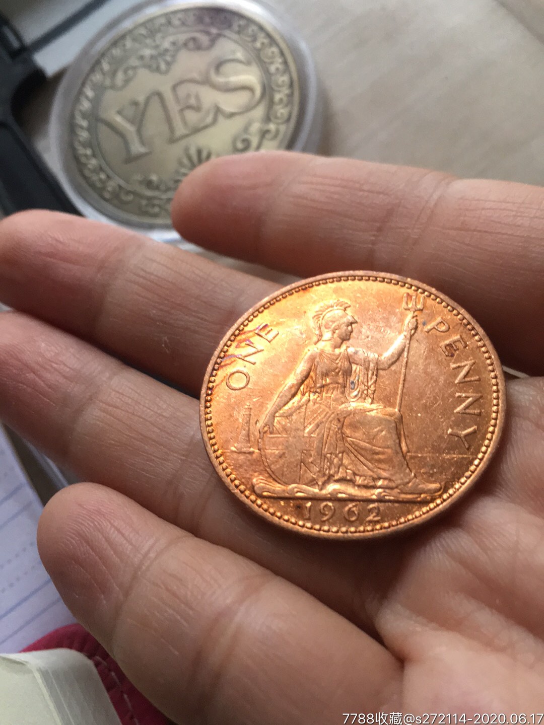 1962年英国1便士硬币