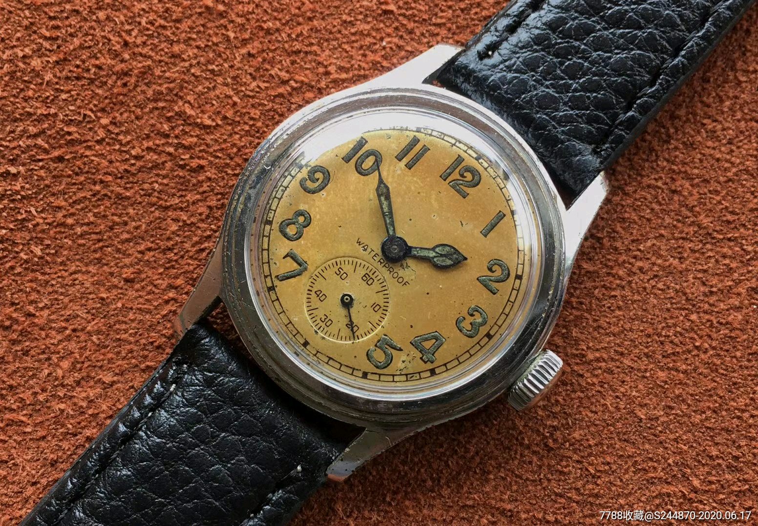 【timor】古董timor军表瑞士表手卷表手动表-手表/腕表-7788收藏