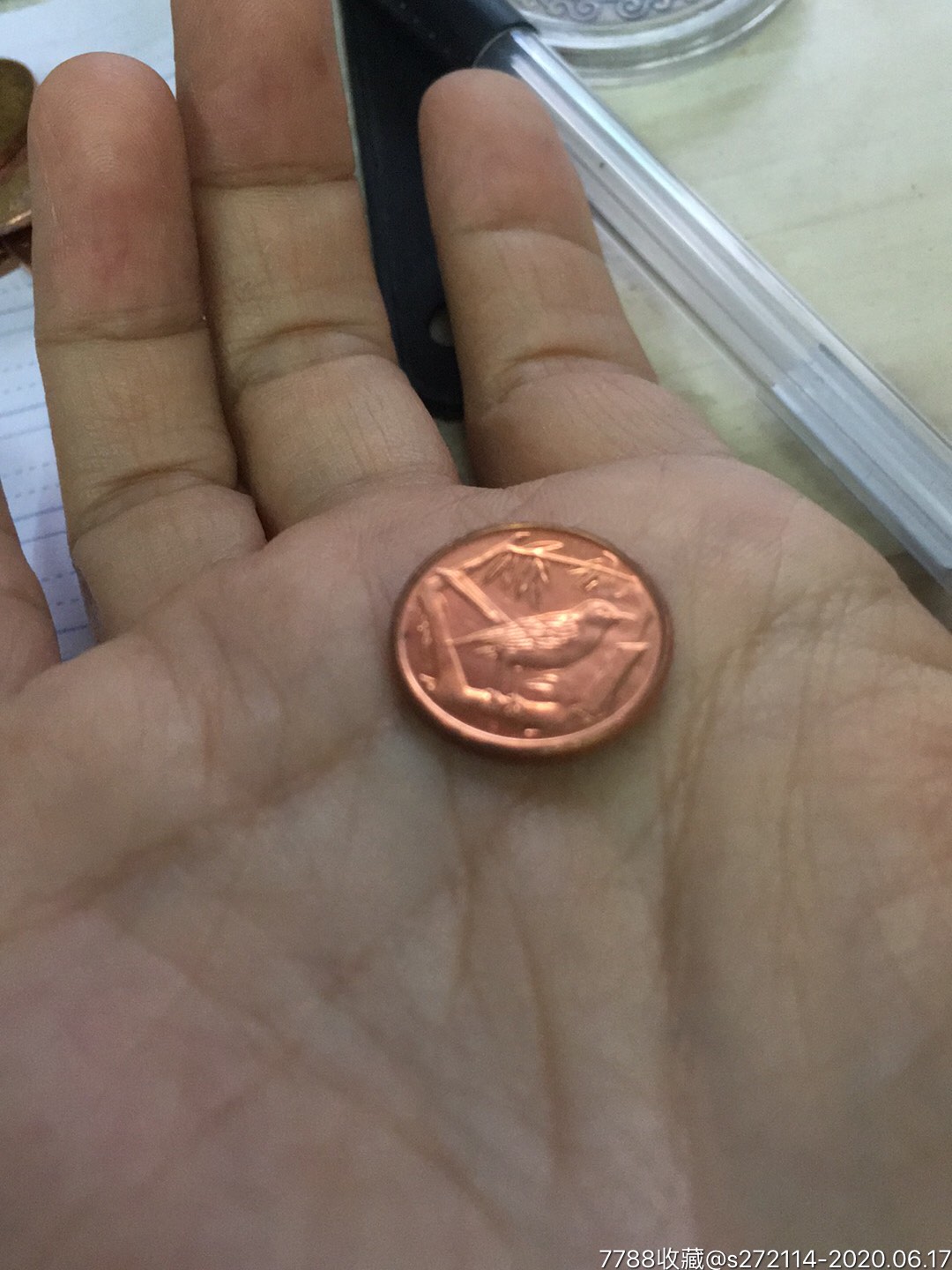 英属开曼群岛1分硬币