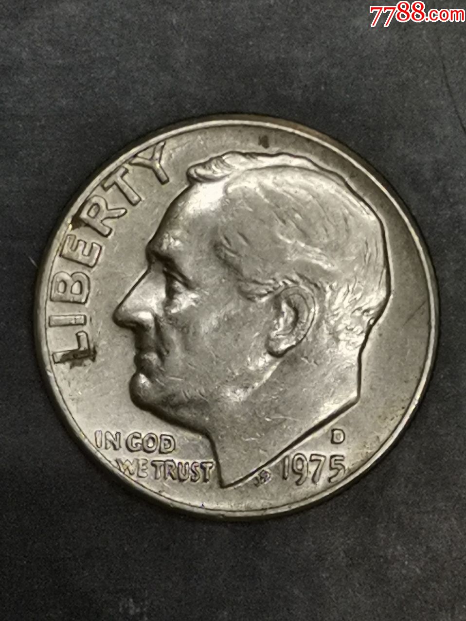 美国1975年10美分