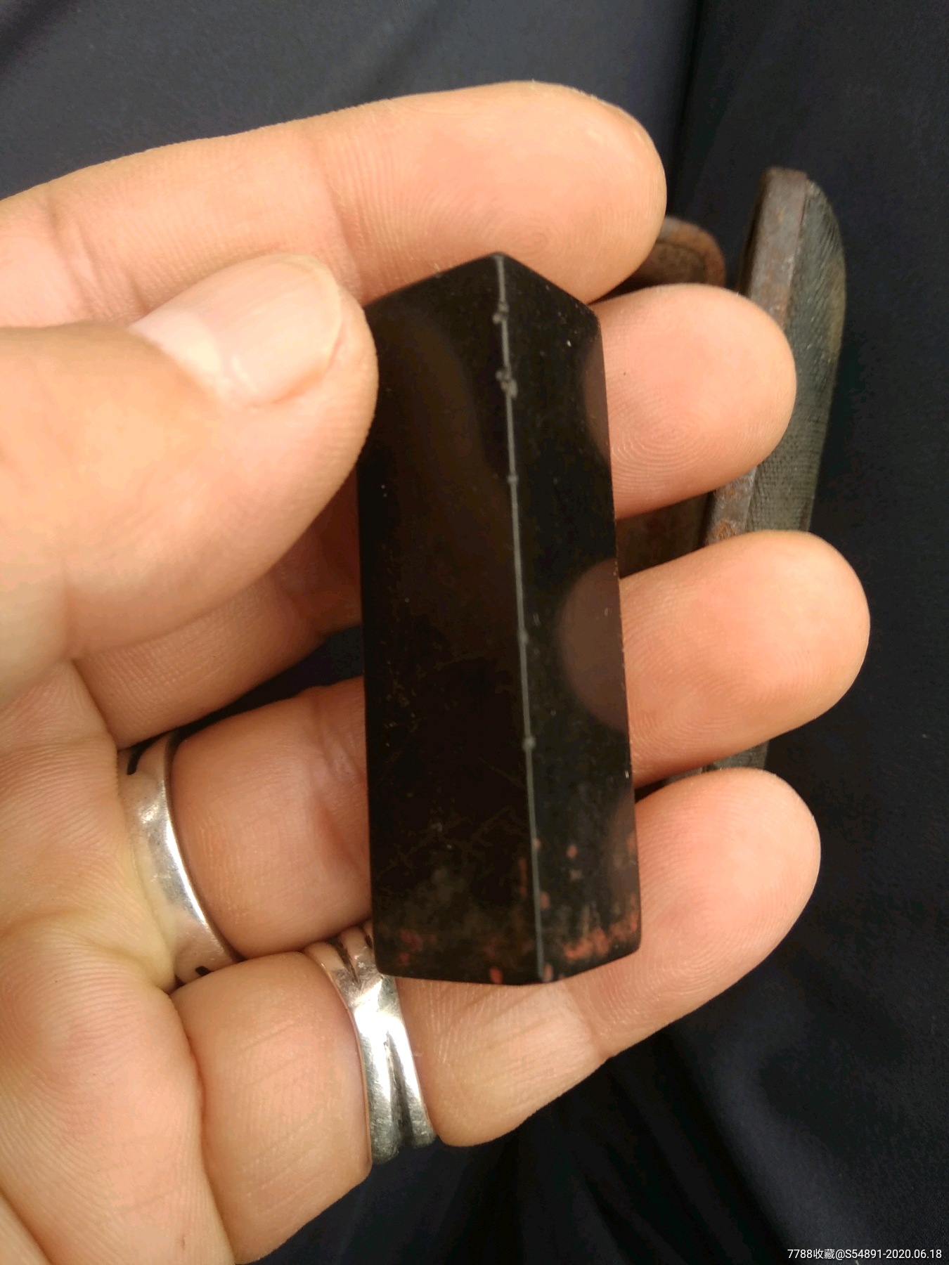 民国大血琥珀印章