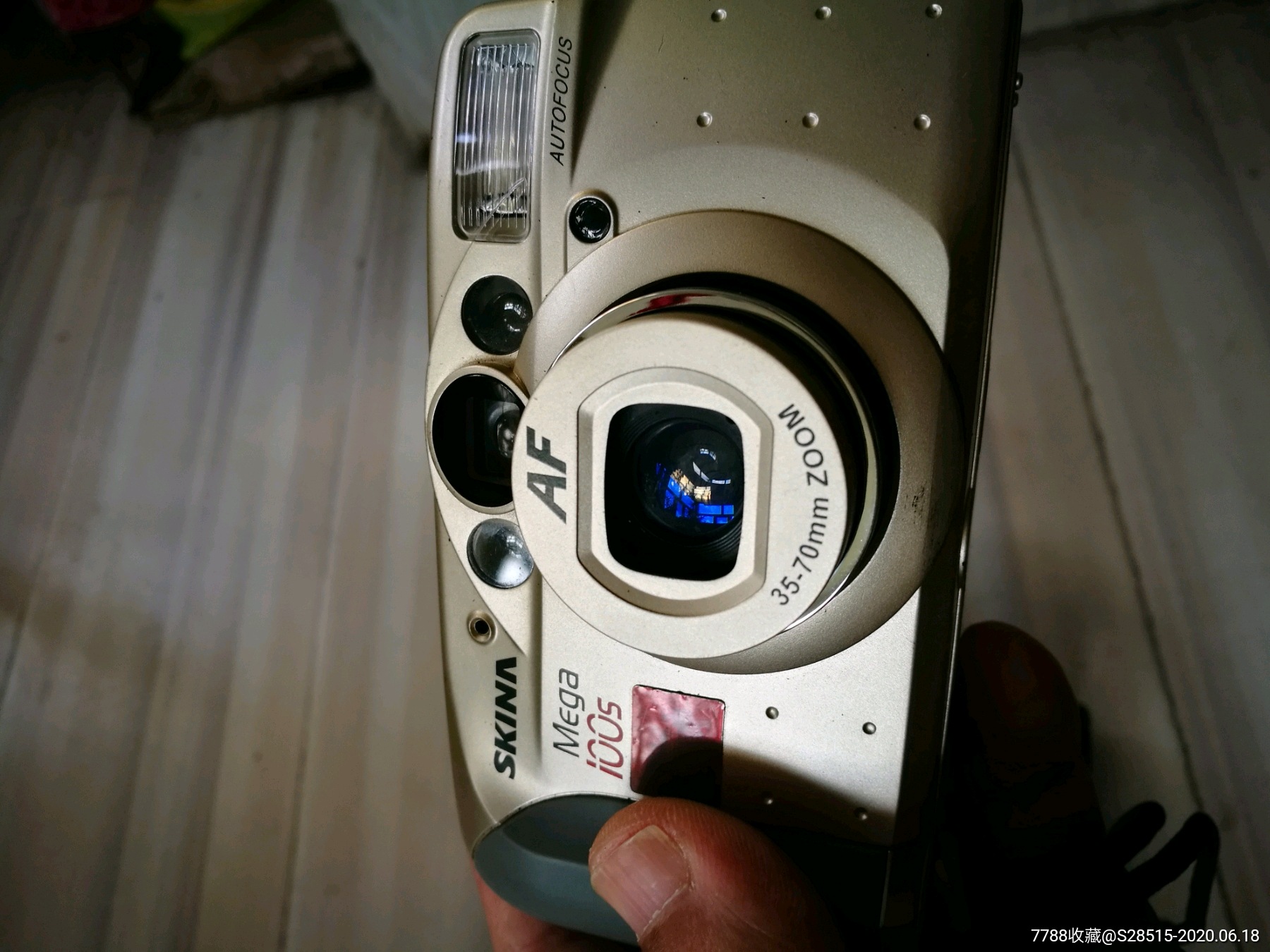 看好,skina德国傻瓜胶卷相机,处理了,功能正常,镜头挡板有点不回位,50