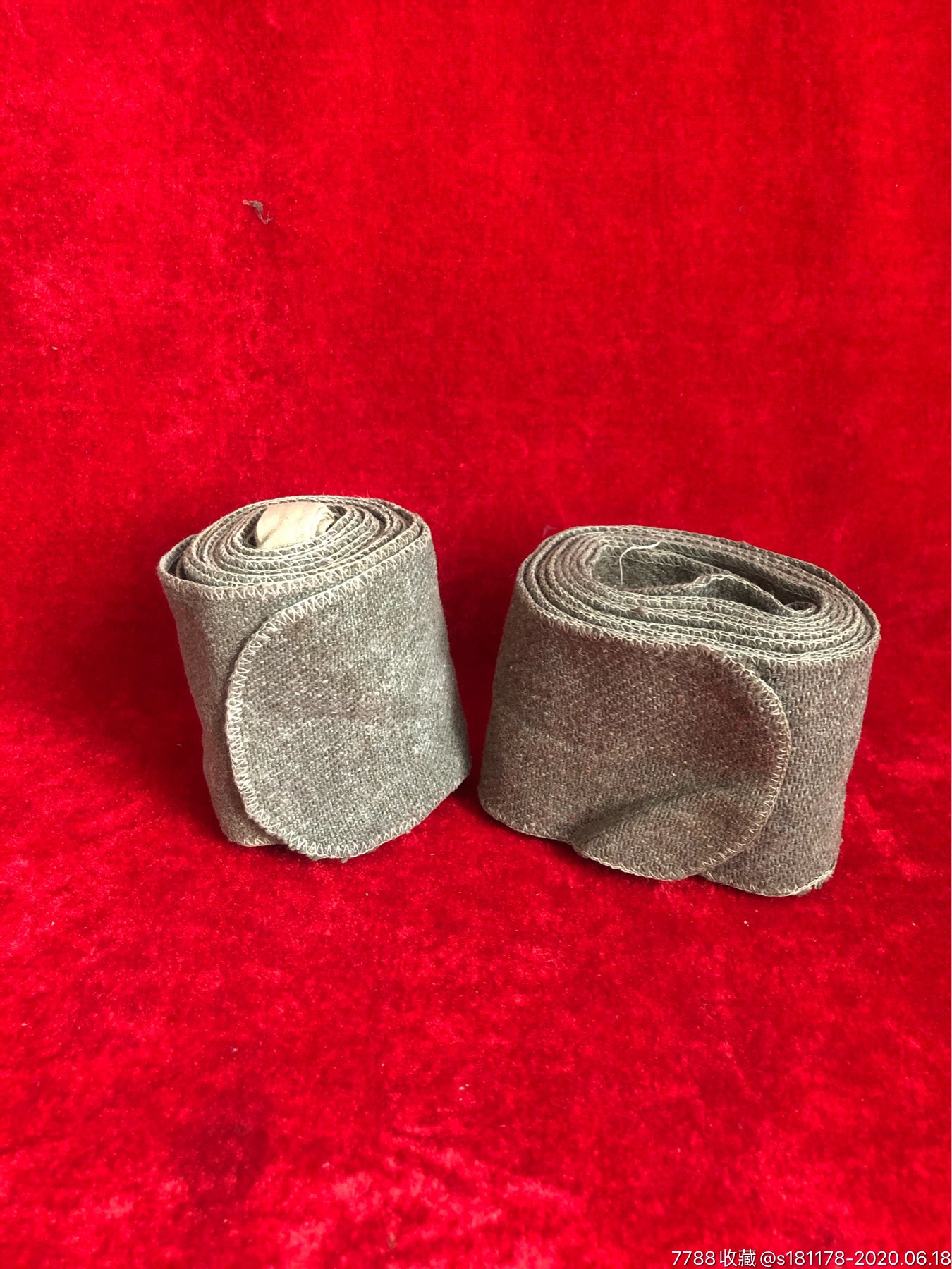 二战,日本陆*绑腿一副…极品品相