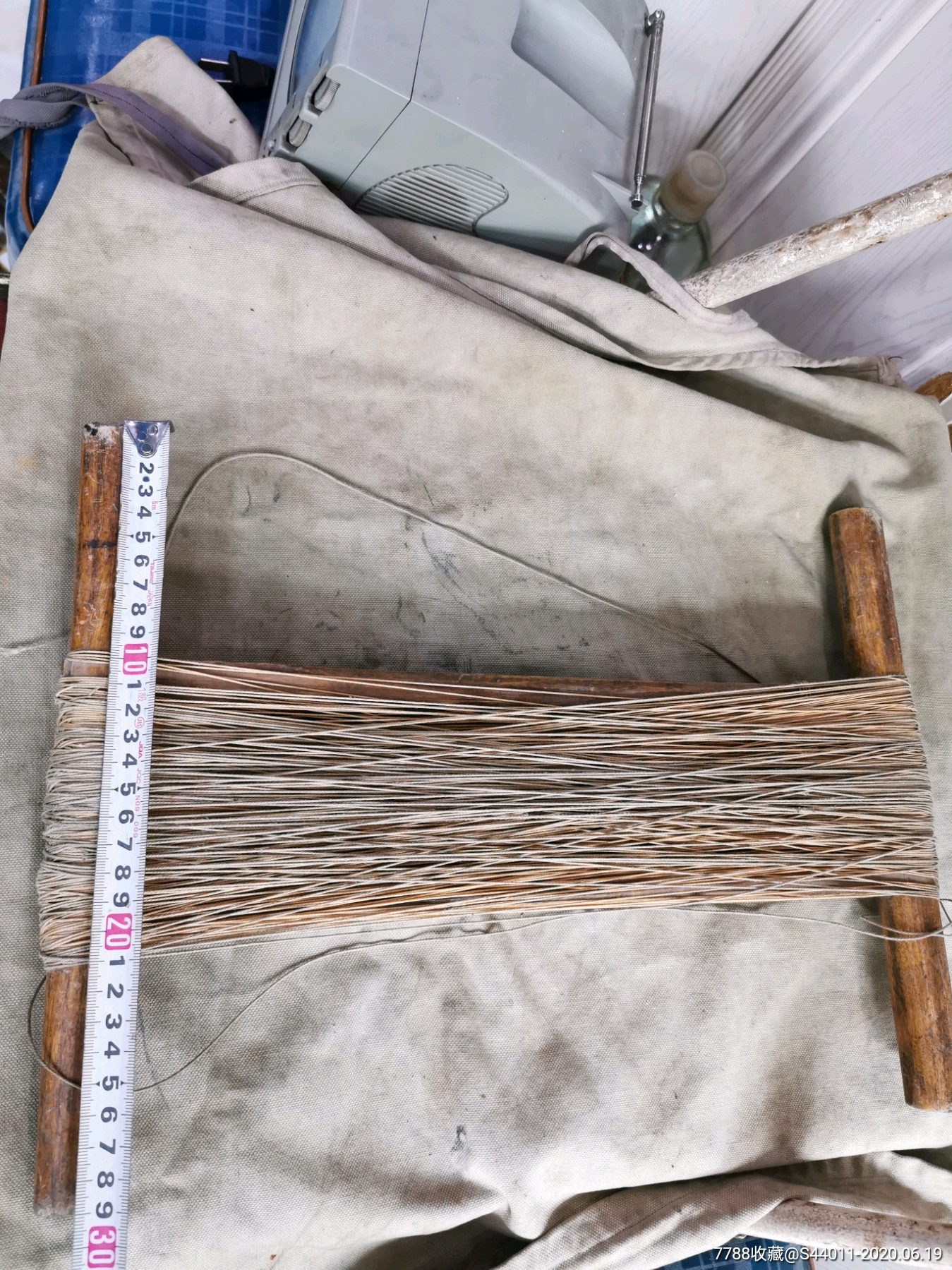 民间老风筝线板,实木