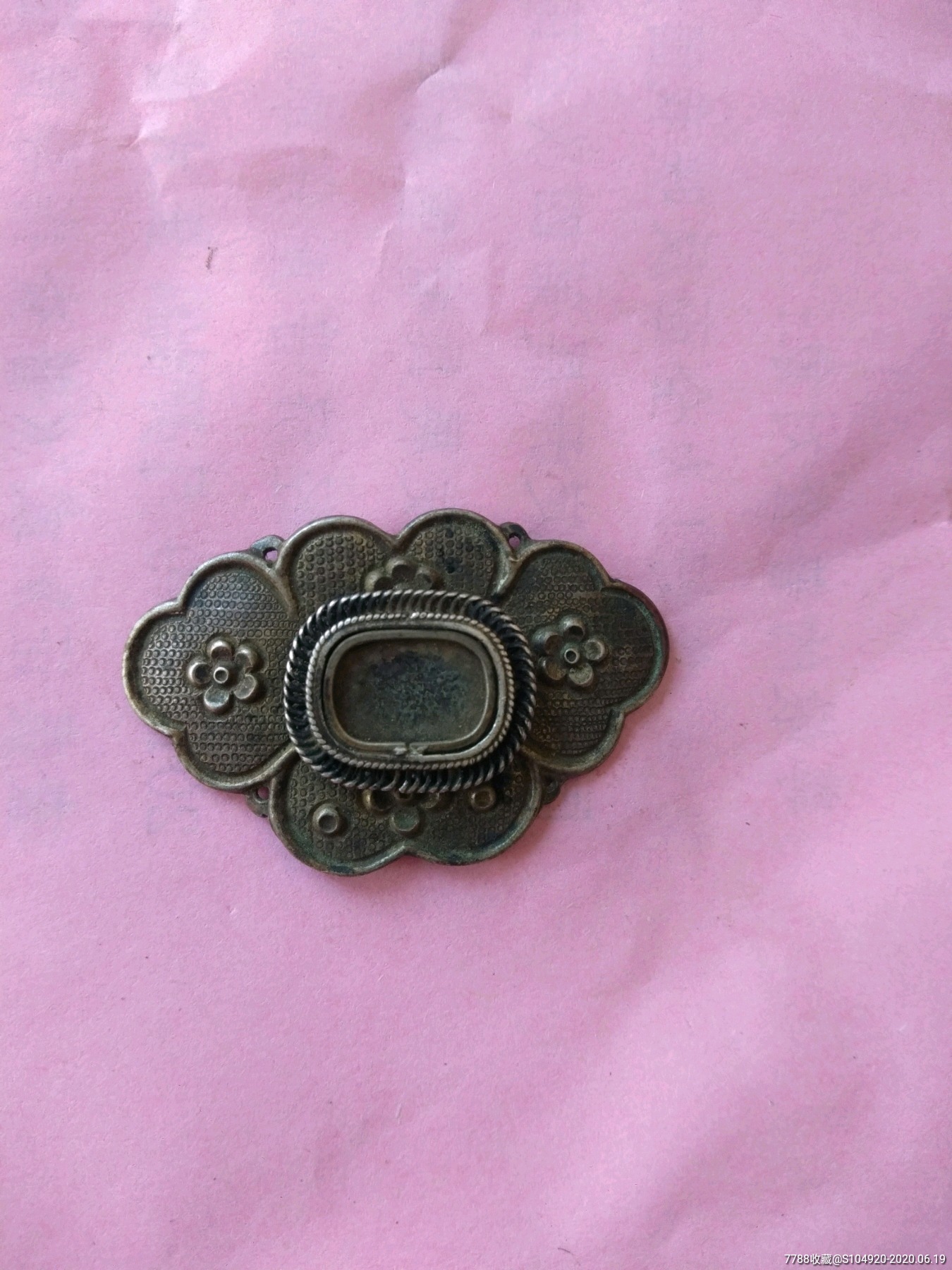 民国时期银帽花