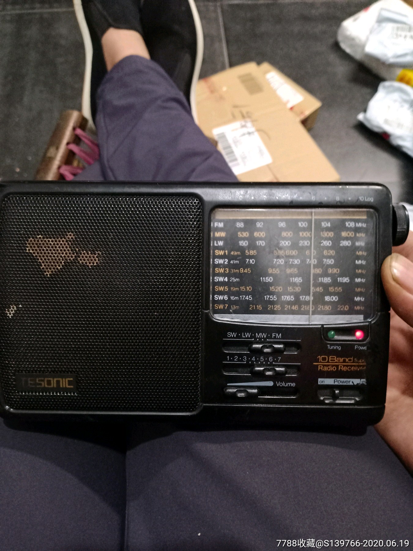 迪桑牌老收音机