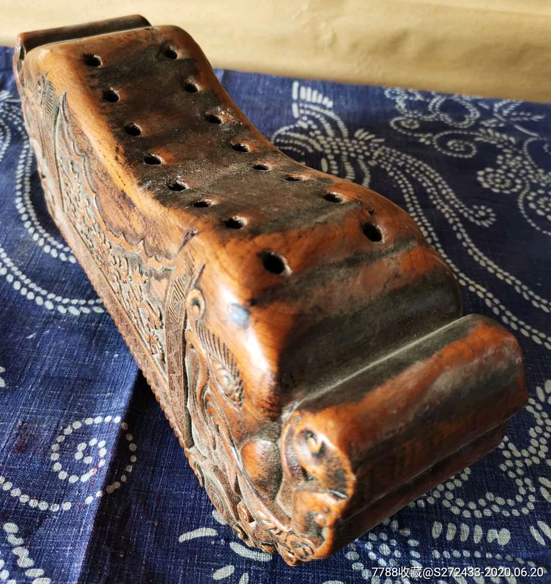 老中医用的,脉枕.雕工一流.包老保真