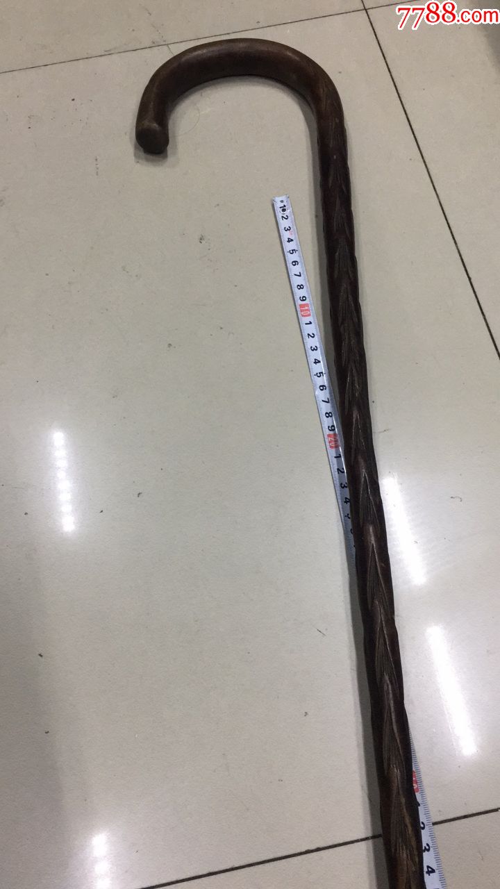 老榆木拐杖