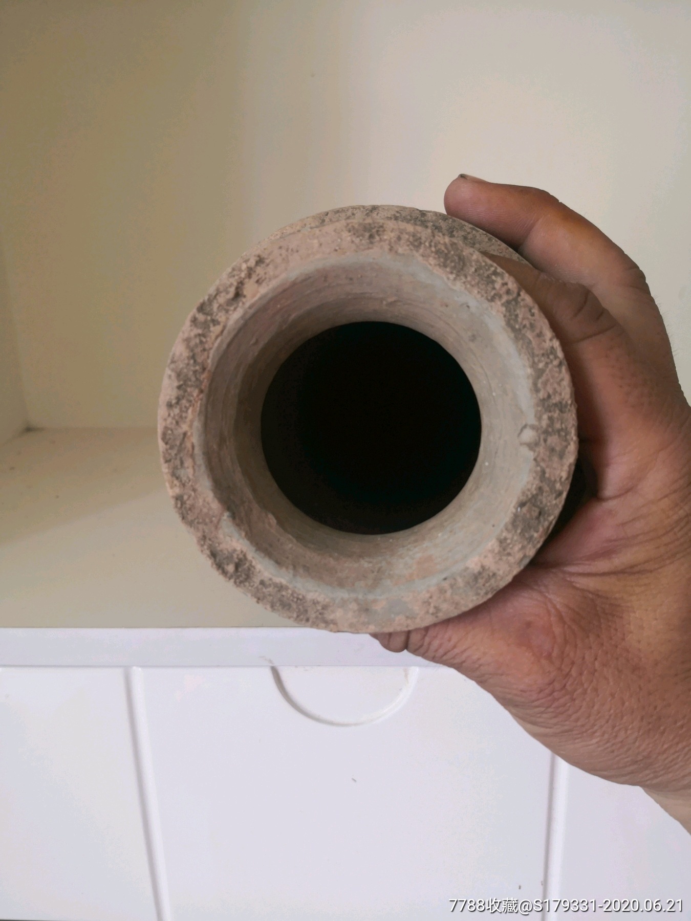 战汉陶瓶包老