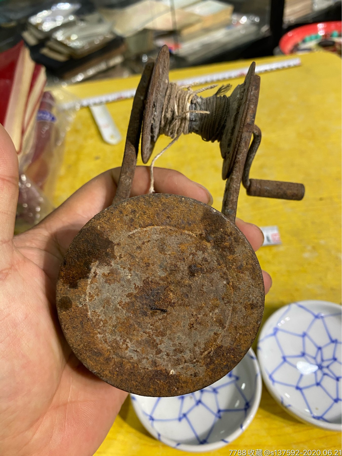 民国时期铜墨斗