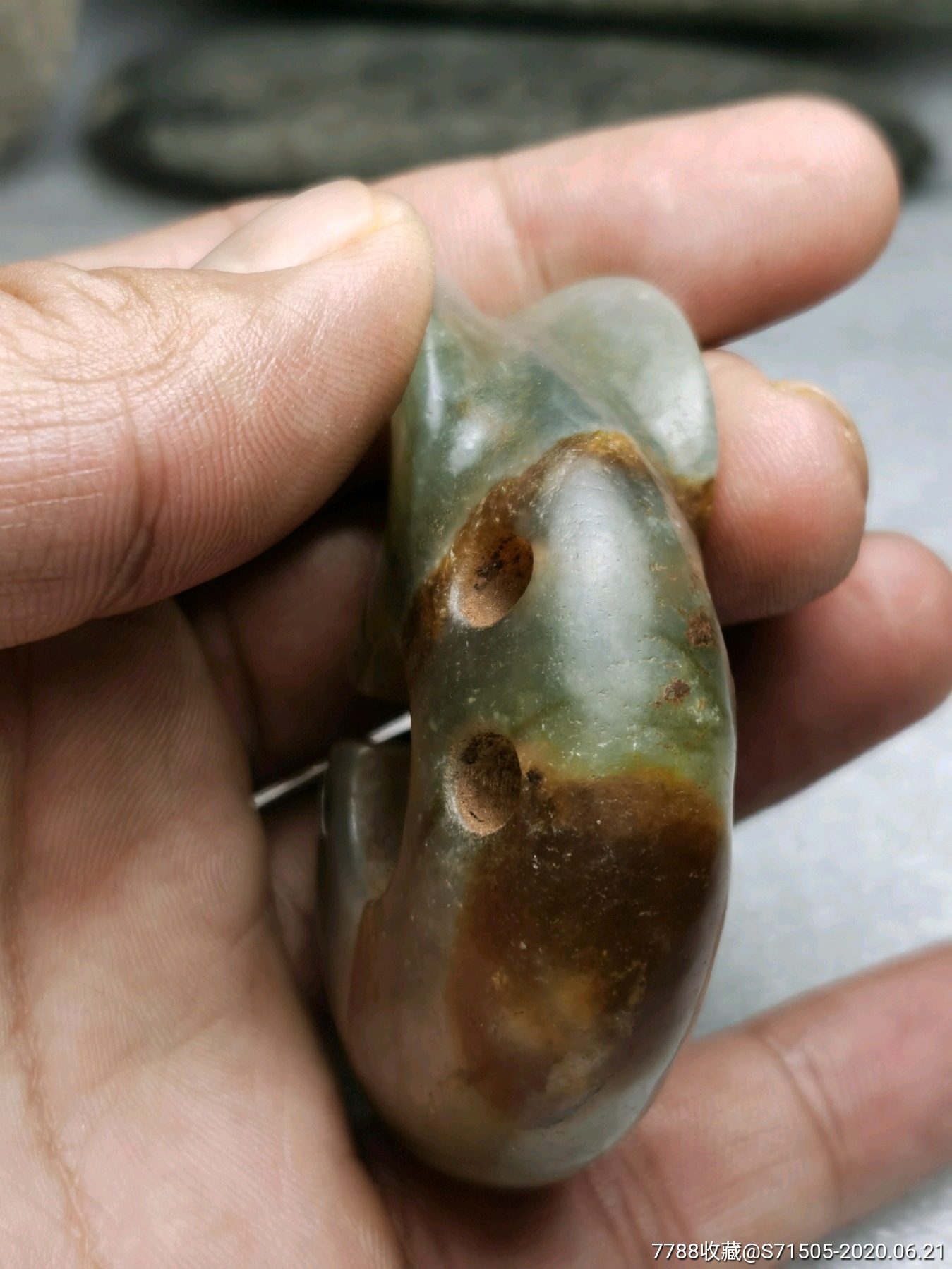 红山文化老玉猪龙,,,,玉质好,包浆沁色入骨,,,高古玉器红山玉器红山