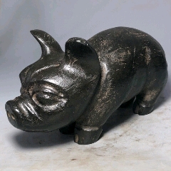 天然陨石,招财金蟾-陨石-7788旧货商城