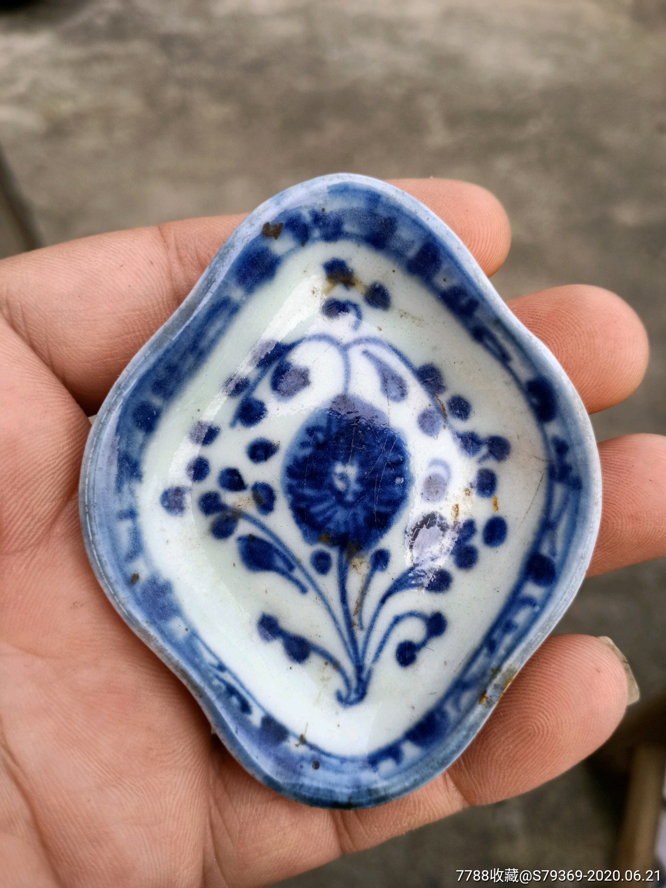青花小碟-青花瓷-7788收藏__收藏热线