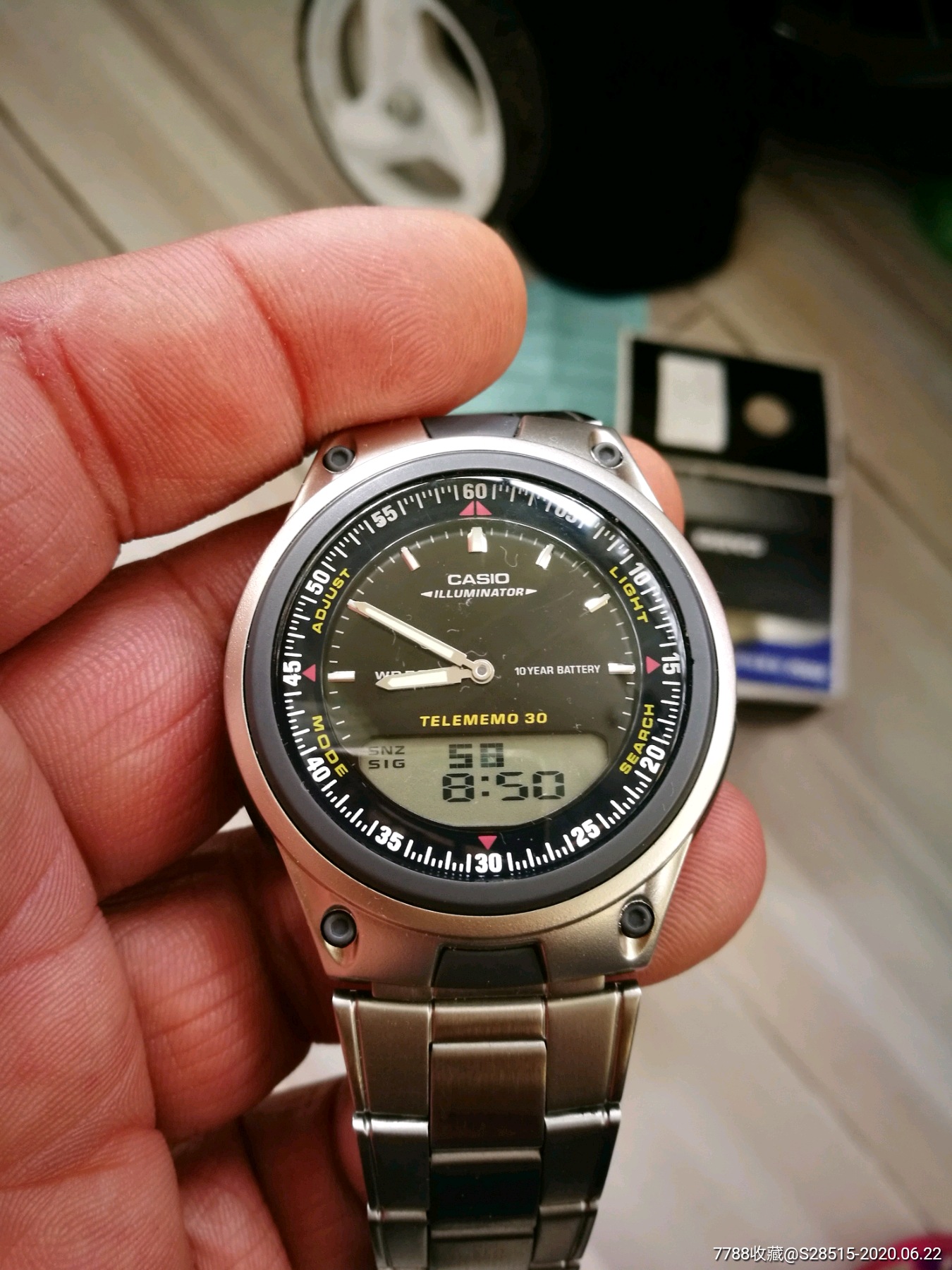 卡西欧双显基本全新,没怎么戴,原盒说明书,保证书,功能正常158包邮了