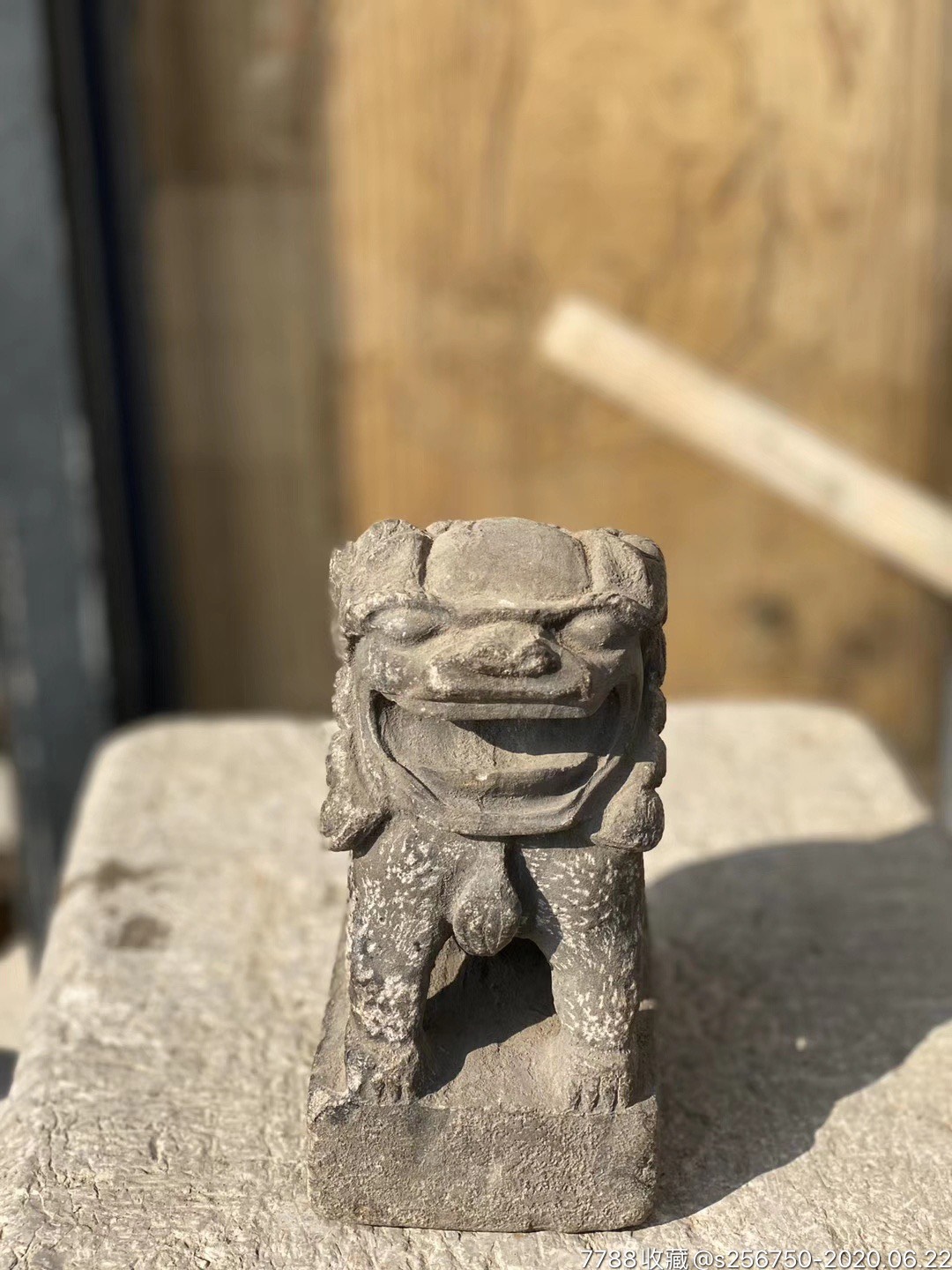 清代|关中道中堂狮尺寸:16/8