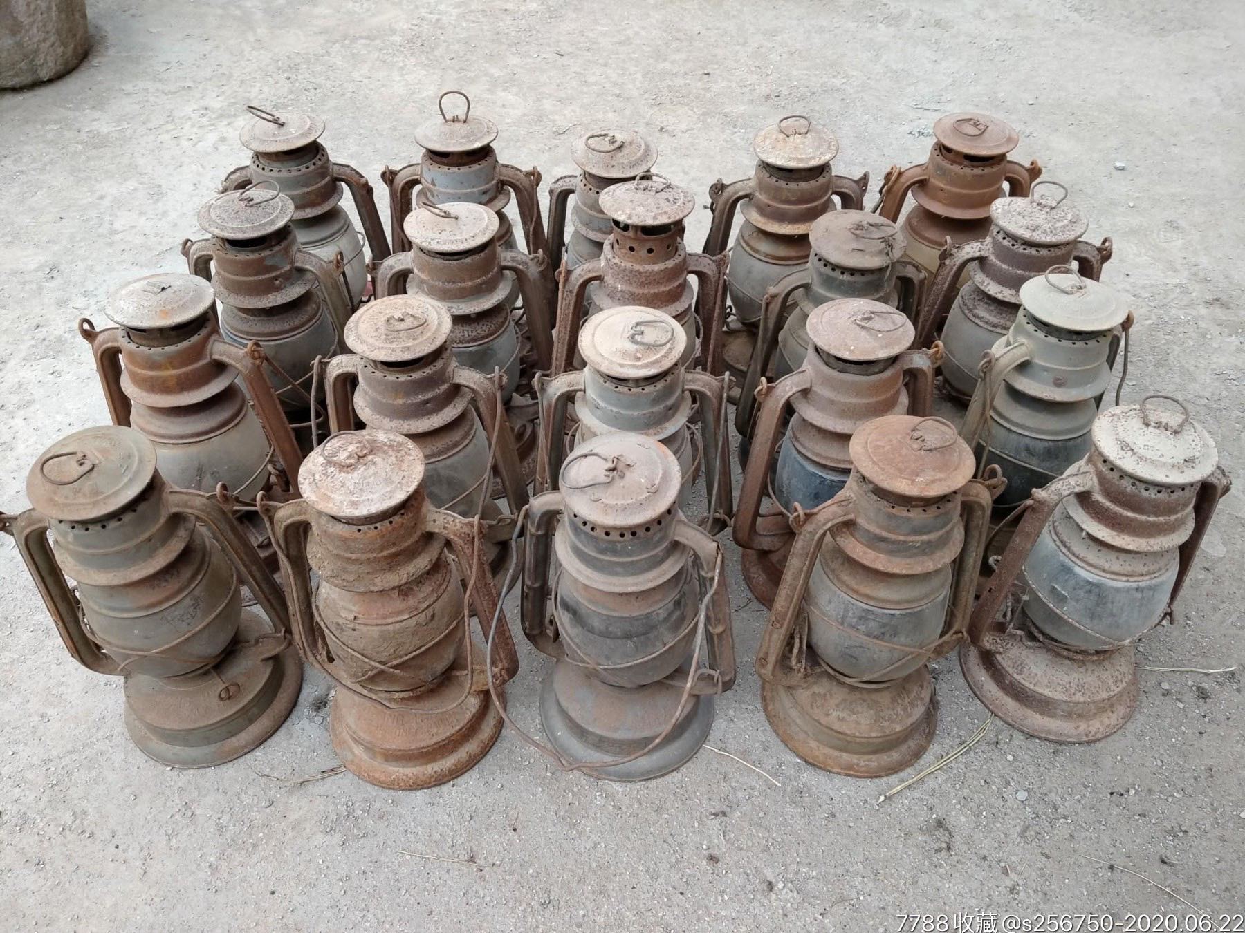 老式提灯二十个,品相如图