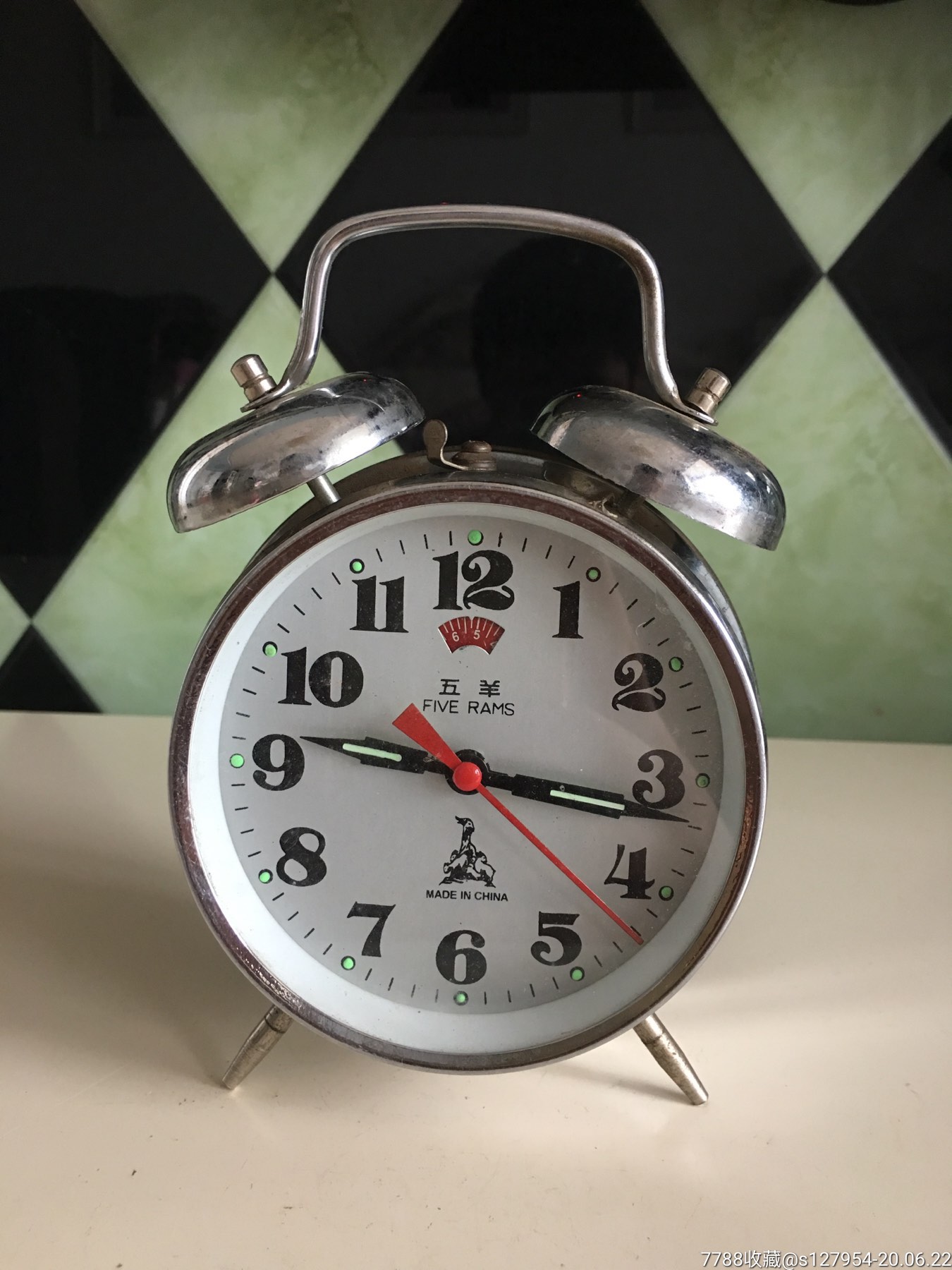 五羊牌闹钟