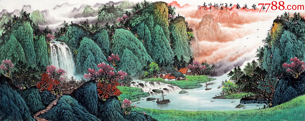 赵焕平小六尺山水04